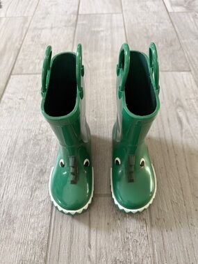 Old Navy, Toddler Dinosaur Rain Boots, Size 7